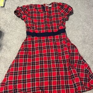 Vineyard vines, girls plaid dress